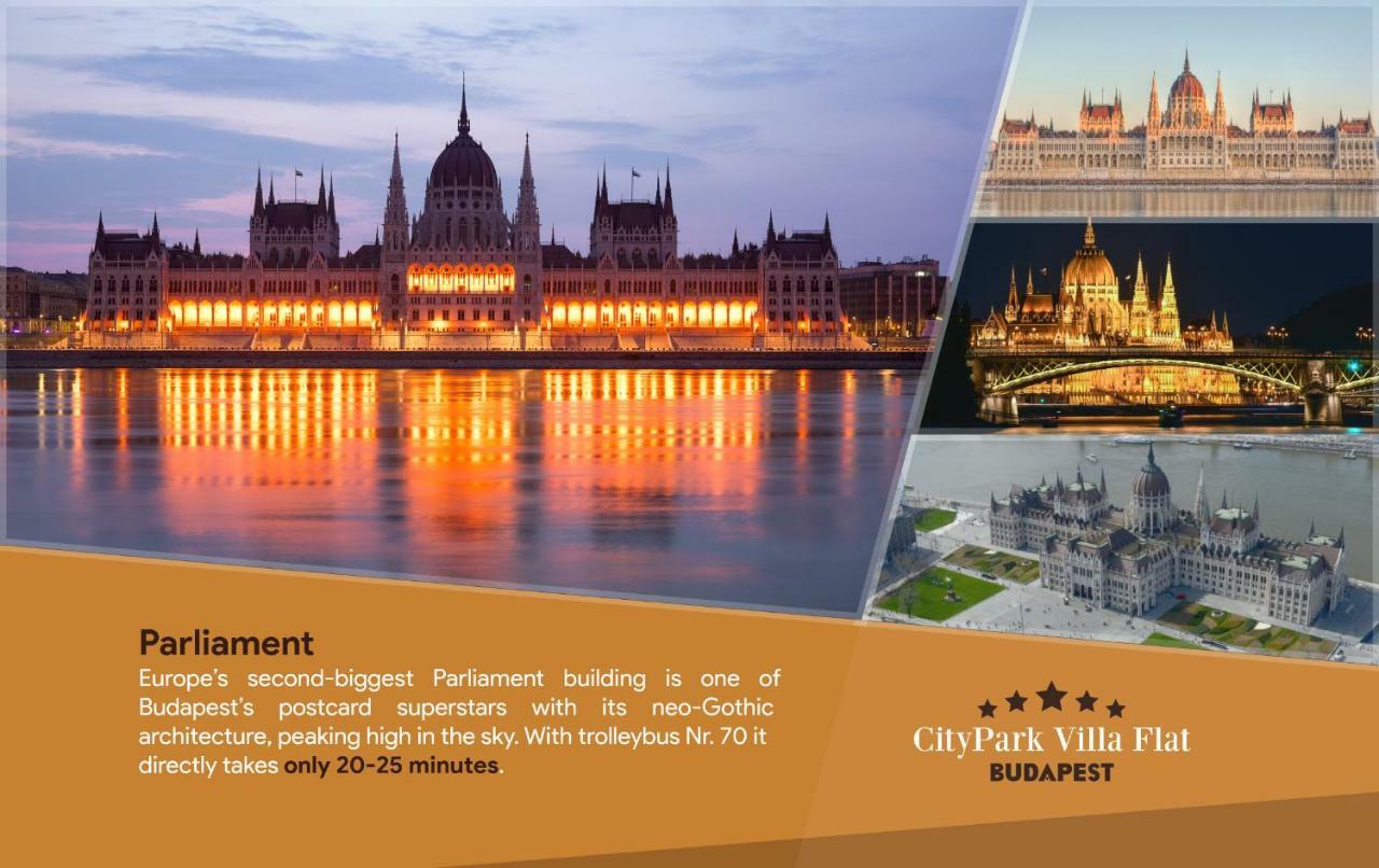 Citypark Villa Flat Budapest Exterior foto